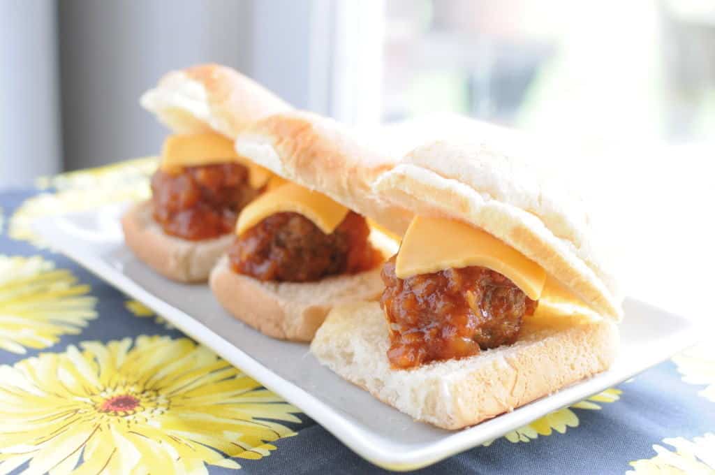 Sloppy Meatball Joes from EatinontheCheap.com
