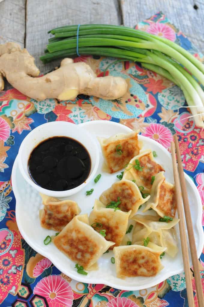 Quick to cook and delicious to eat! Potstickers are a family favorite!