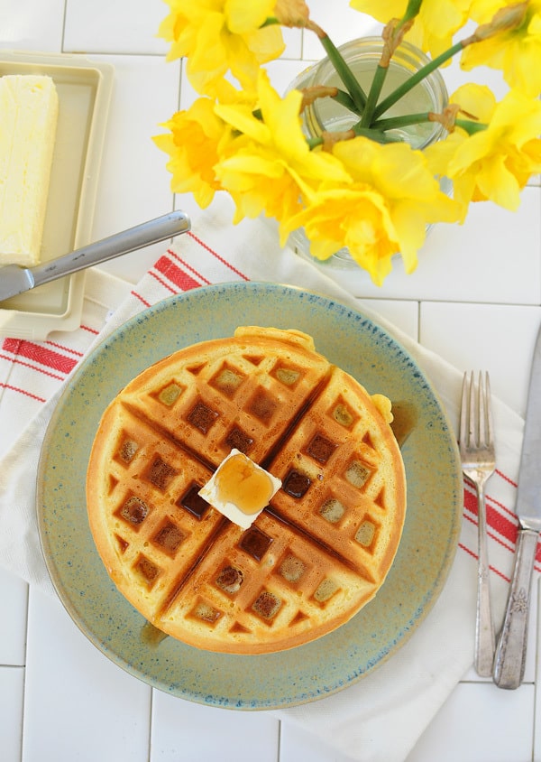 Weekend Waffles. Perfect for brunch!